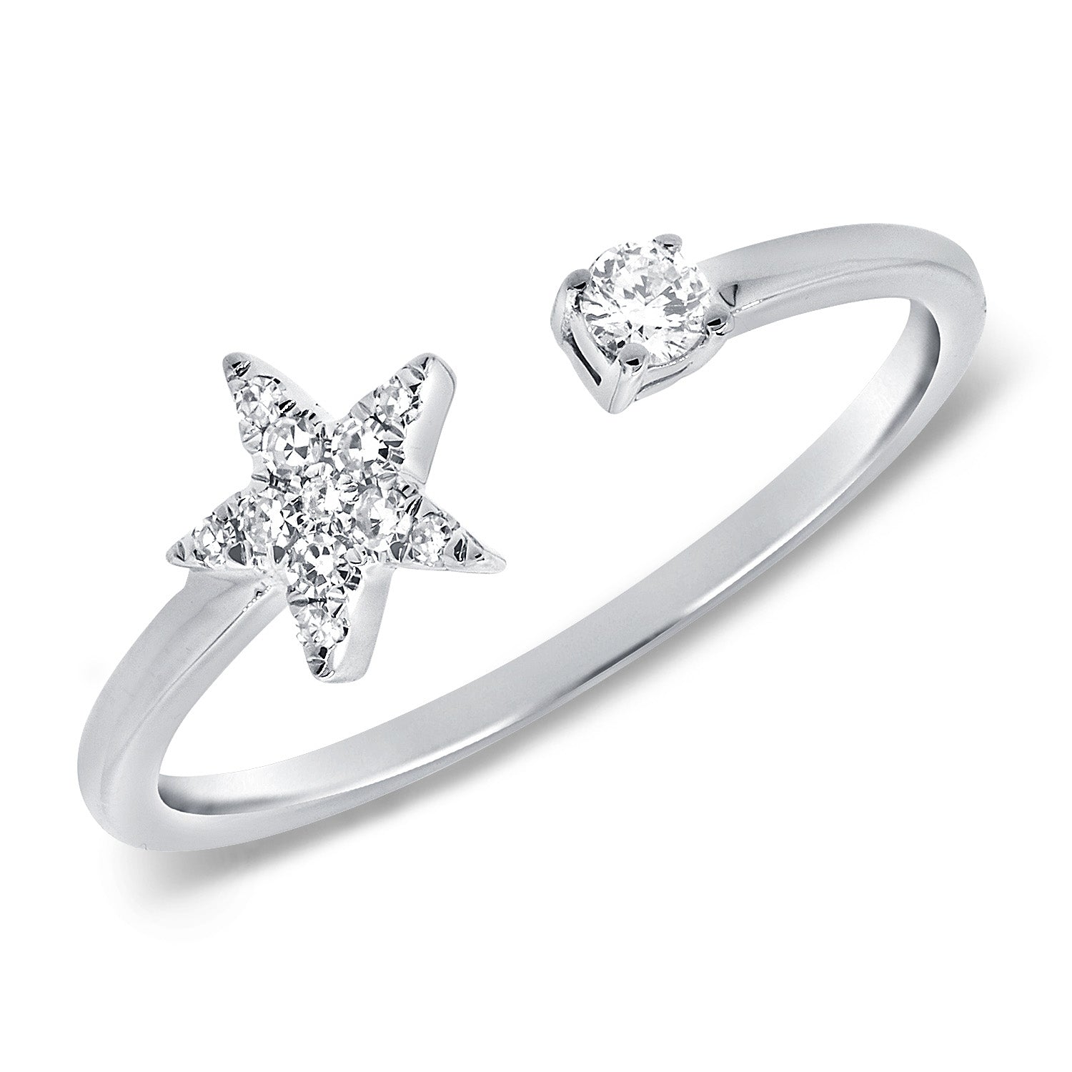 Star And Diamond Ring