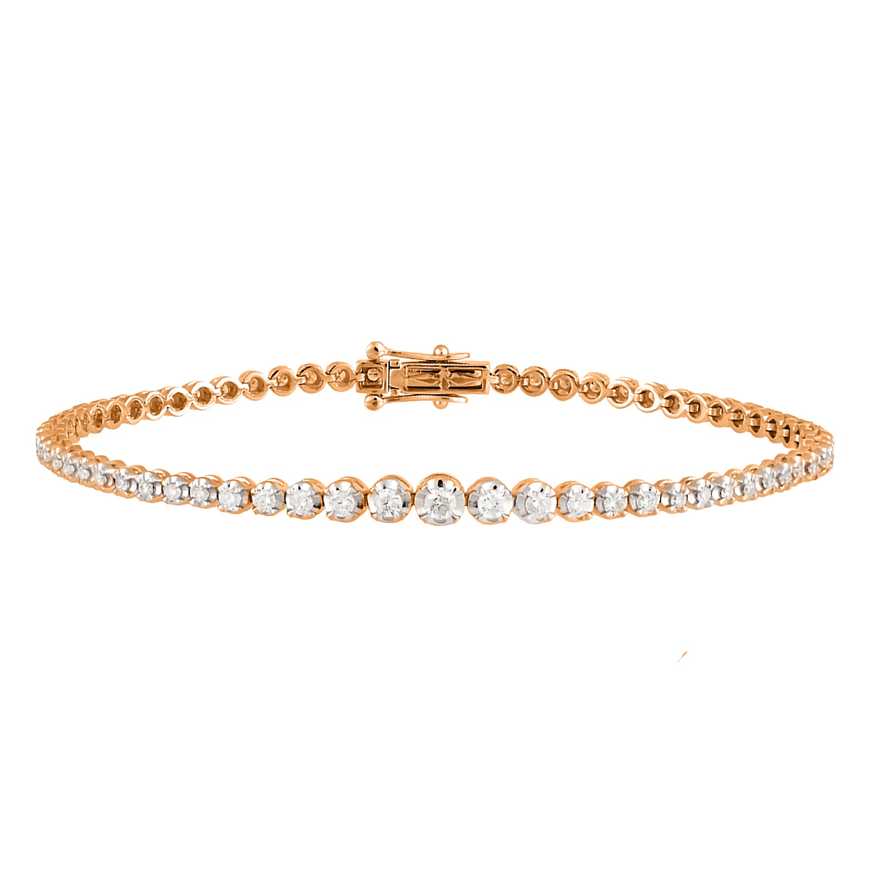 Graduated Buttercup Tennis Bracelet