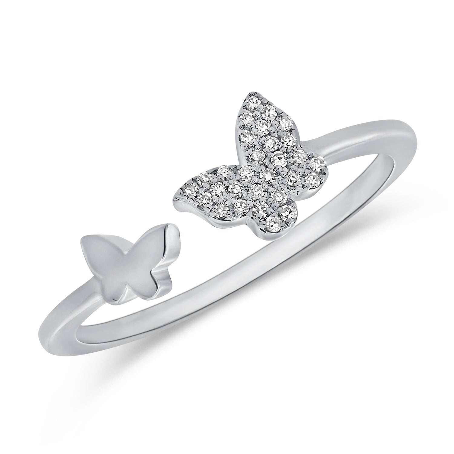 Two Butterfly Ring