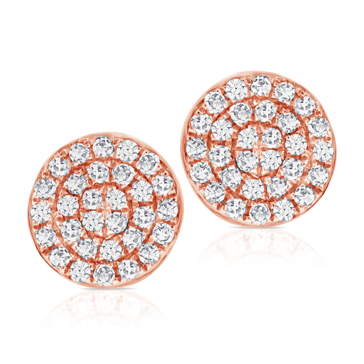 Round Pave Studs