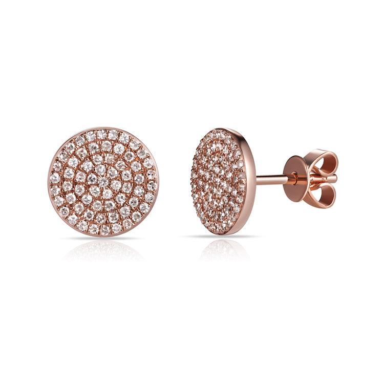 Round Pave Studs