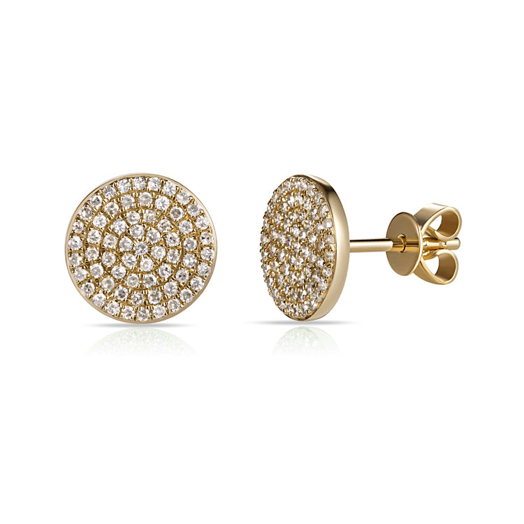 Round Pave Studs