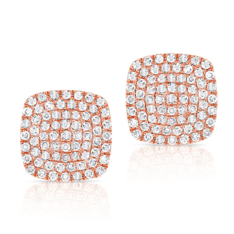 Squared Pave Studs