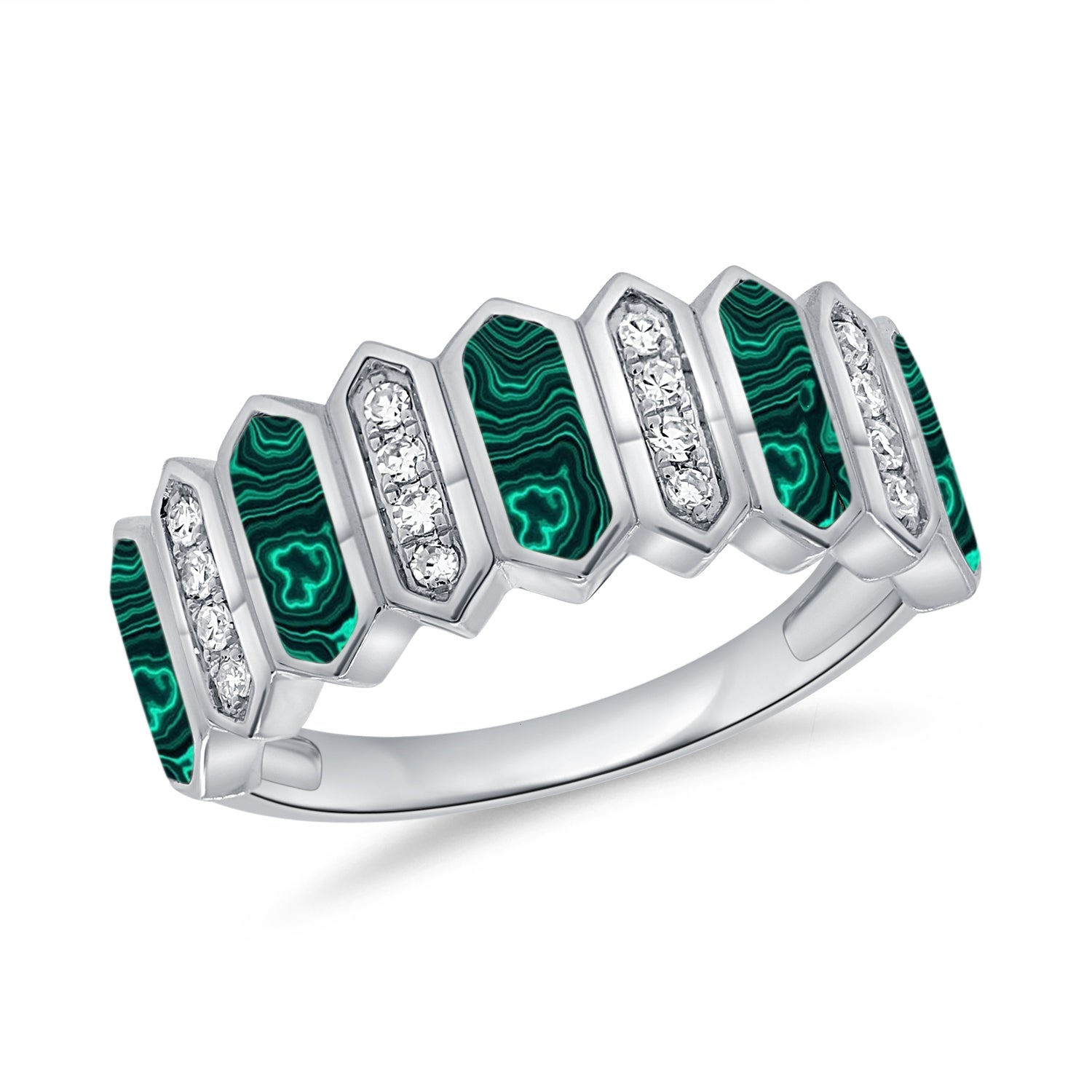 Gemstone Art Deco Ring